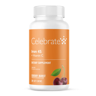 Żelazo 45 mg + witamina C, miękkie tabletki do żucia