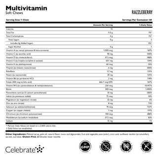 Bariatric Multivitamin Soft Chews, Żelazo Bezpłatnie