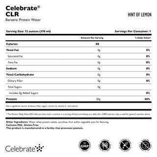 Celebrate® CLR 20g Białko Woda