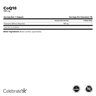 CoQ10 (Коэнзим Q10), 100 мг, капсулы