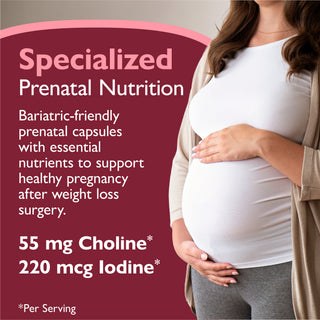 Bariatric Prenatal Vitamin with Iron, Capsules