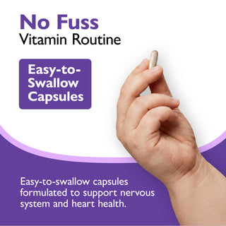 Thiamin Vitamin B1, 100 mg, Capsules