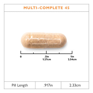 Мультивитамины Multi-Complete 45 Bariatric с железом, капсулы